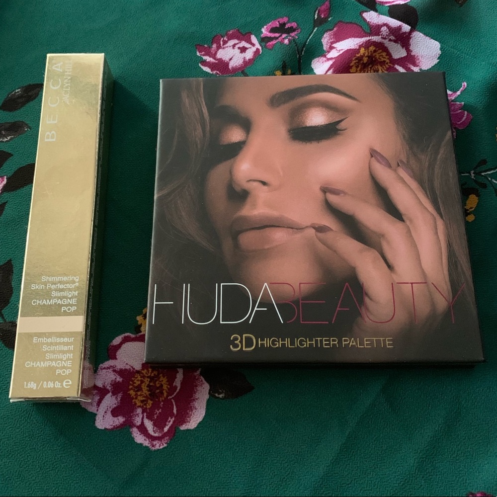 Brand New Huda Beauty 3D Highlighter Palette